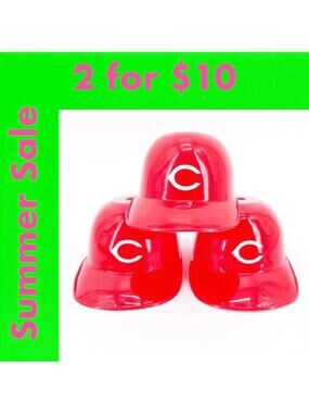 90s Cincinnati Reds MLB baseball 90s Laich ice cream helmets 1990s vintage